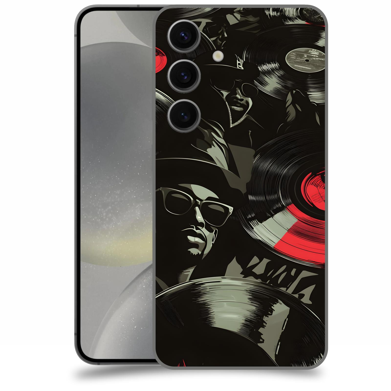 ACOVER Kryt na mobil Samsung Galaxy S24 - Vinyl record 2