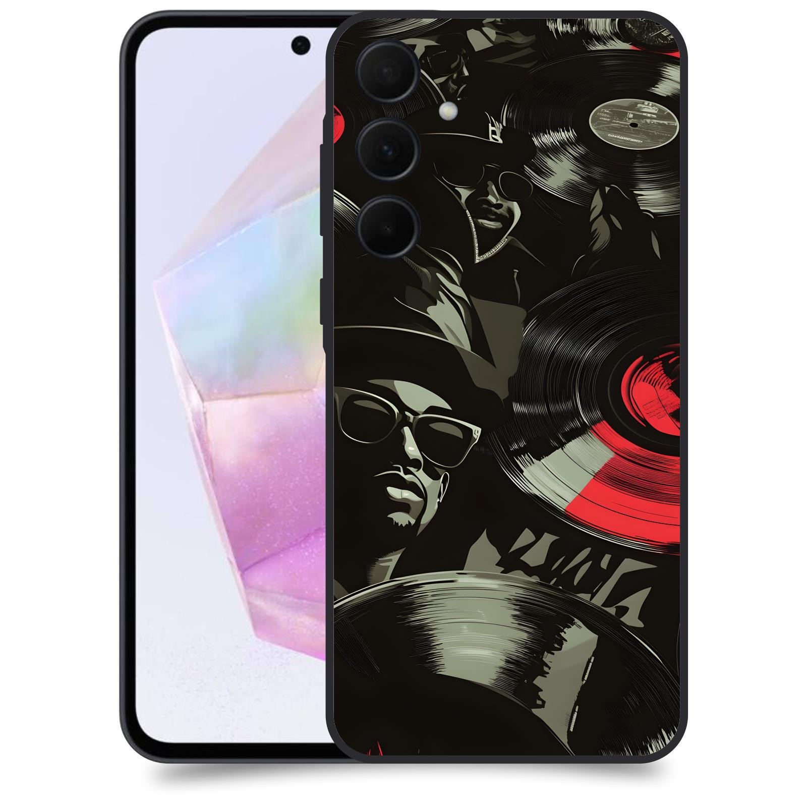 ACOVER Kryt na mobil Samsung Galaxy A35 5G - Vinyl record 2