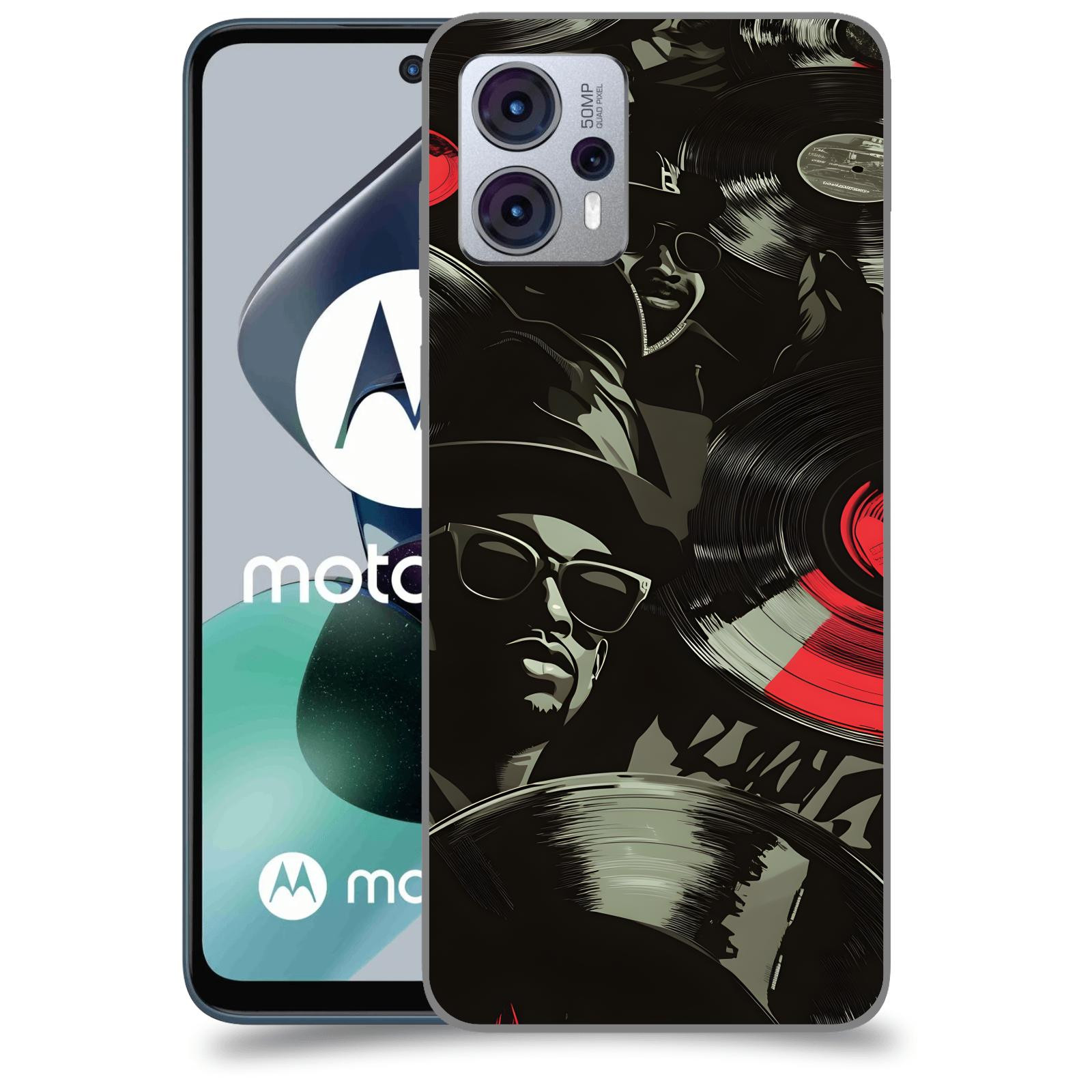 ACOVER Kryt na mobil Motorola Moto G23 - Vinyl record 2