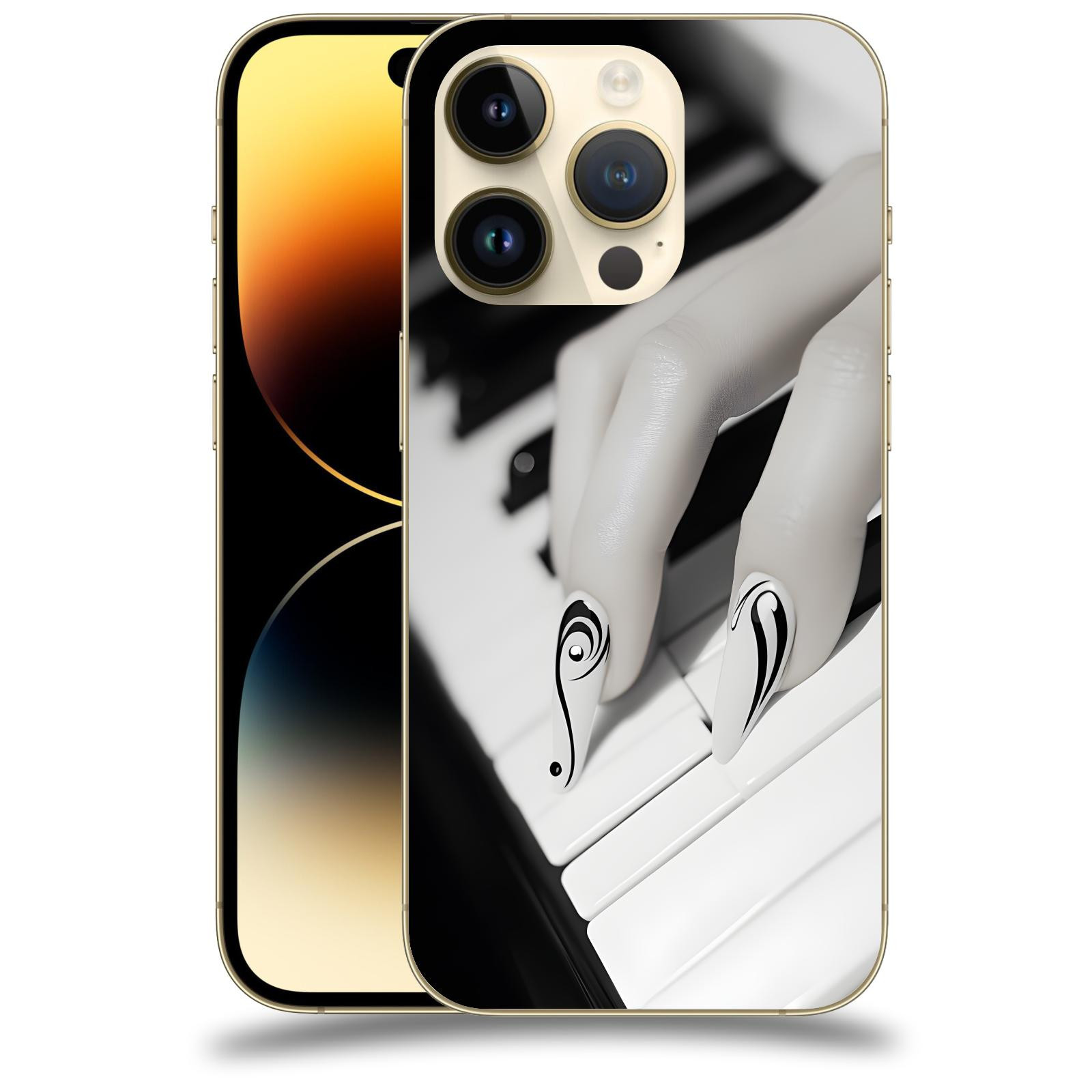 ACOVER Kryt na mobil Apple iPhone 14 Pro - Piano