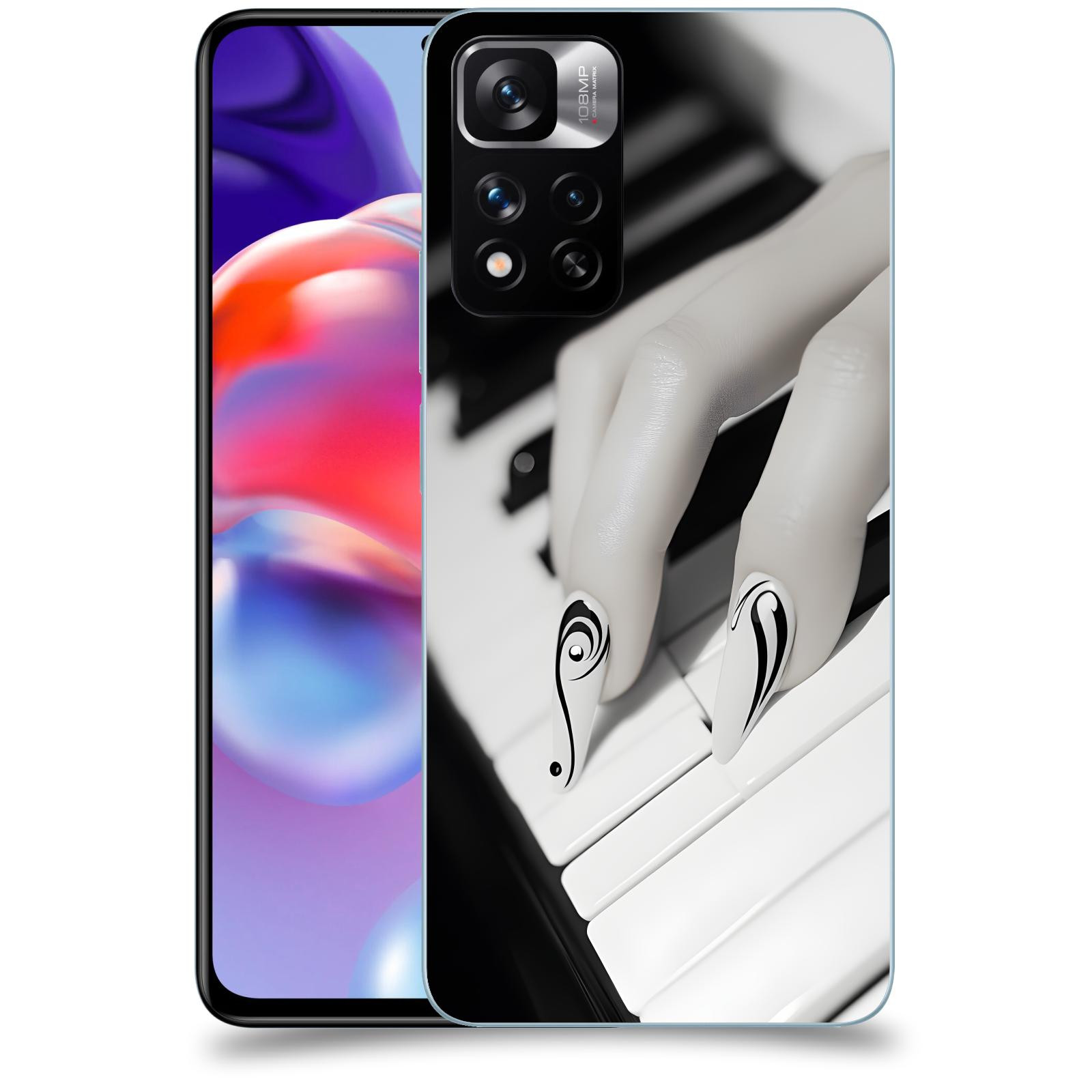 ACOVER Kryt na mobil Xiaomi Redmi Note 11 Pro+ 5G - Piano