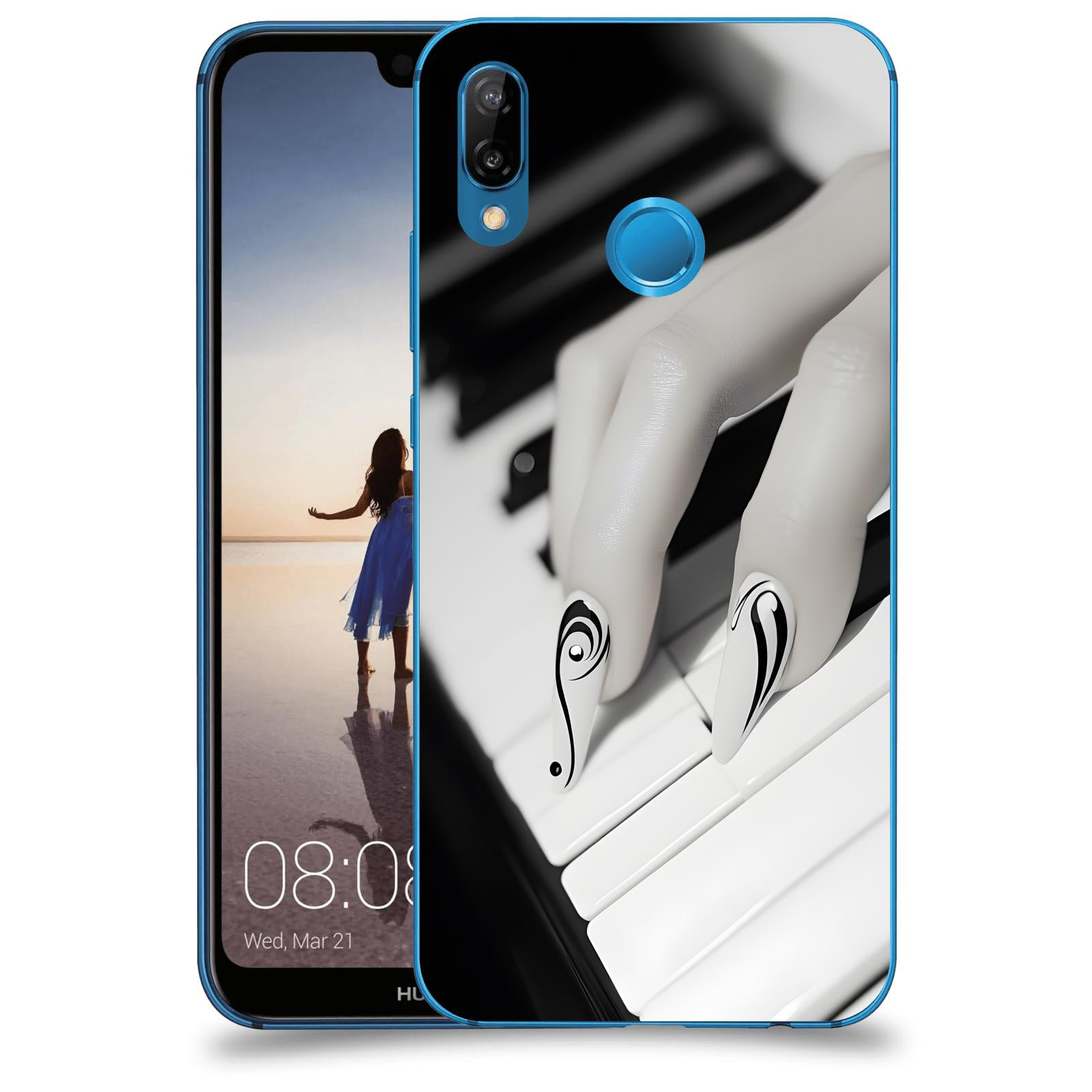 ACOVER Kryt na mobil Huawei P20 Lite - Piano