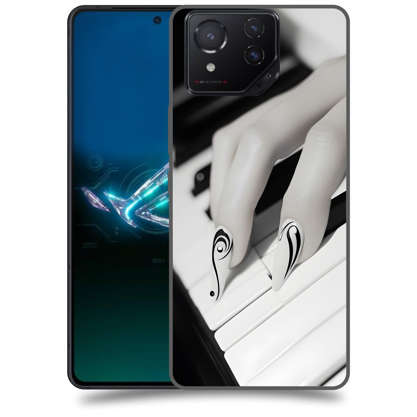 ACOVER Kryt na mobil Asus ROG Phone 8 - Piano
