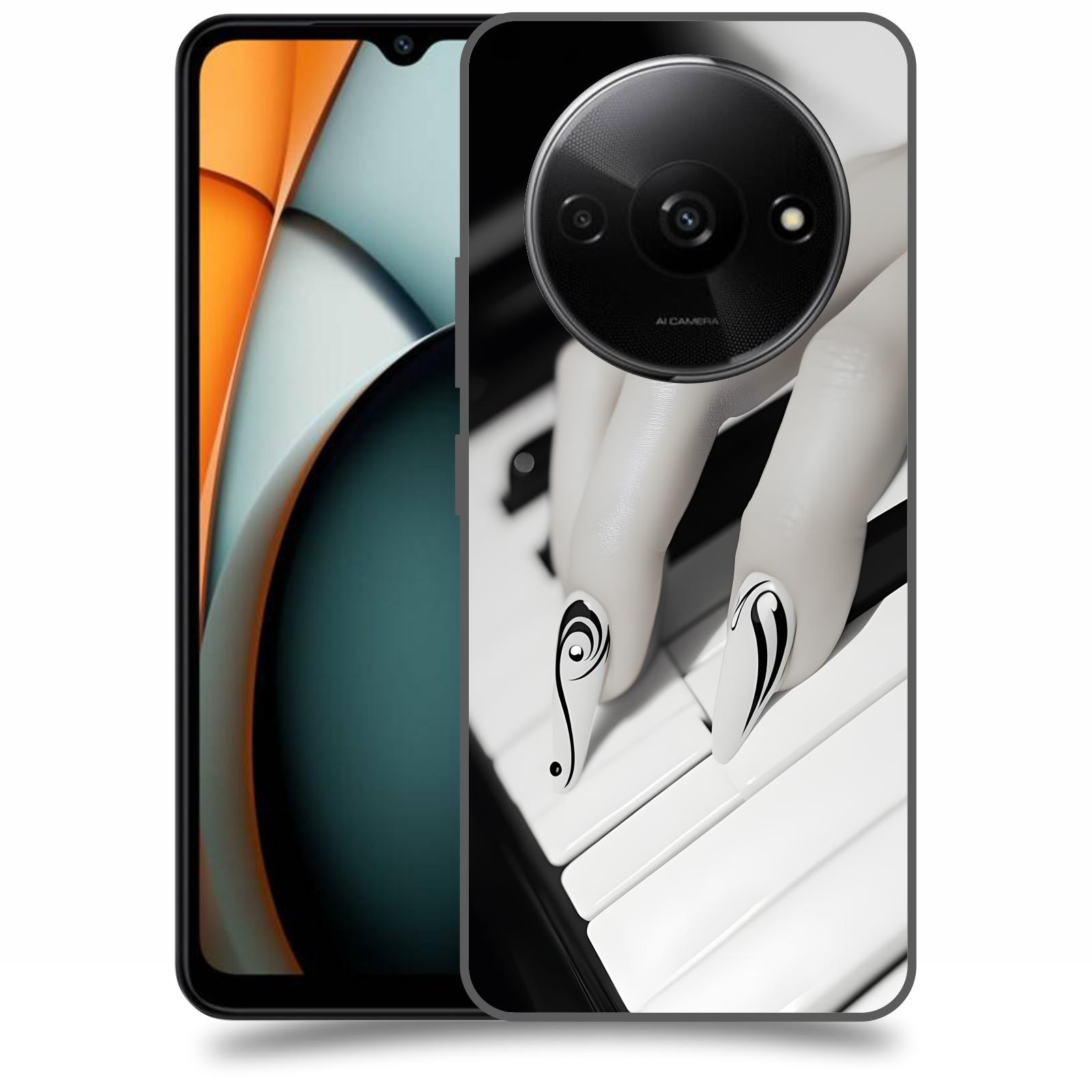 ACOVER Kryt na mobil Xiaomi Redmi A3 - Piano
