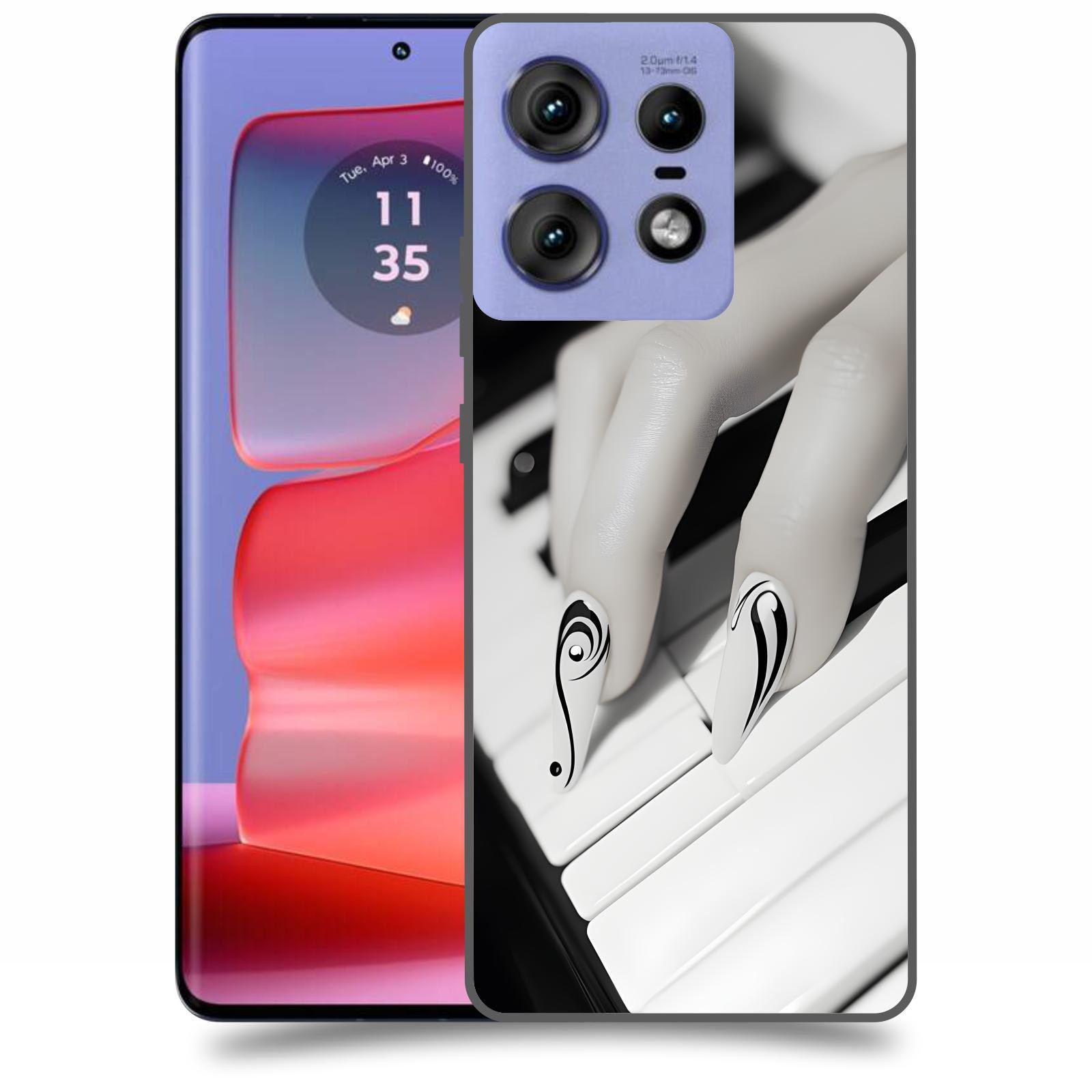 ACOVER Kryt na mobil Motorola Edge 50 Pro - Piano