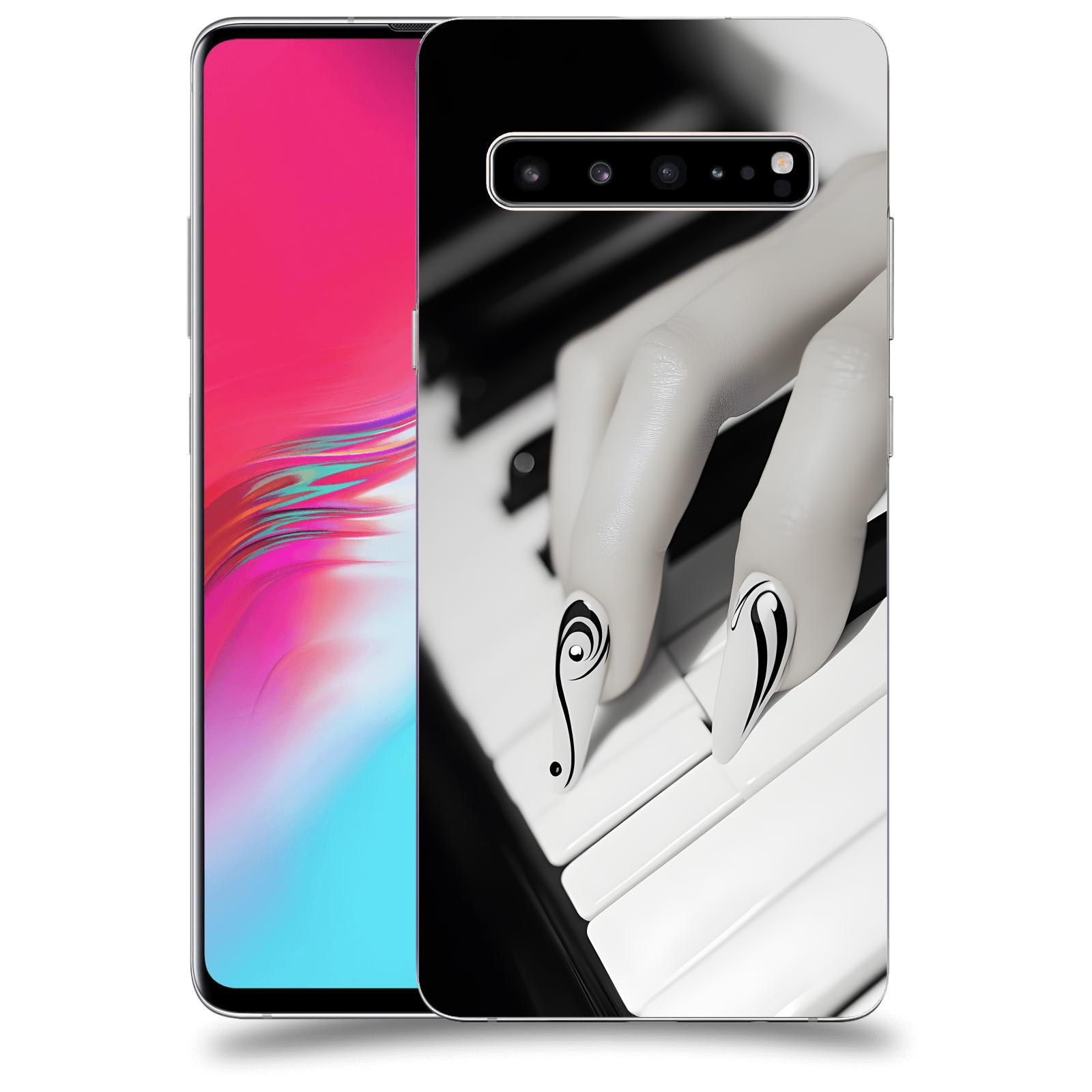 ACOVER Kryt na mobil Samsung Galaxy S10 G973 - Piano