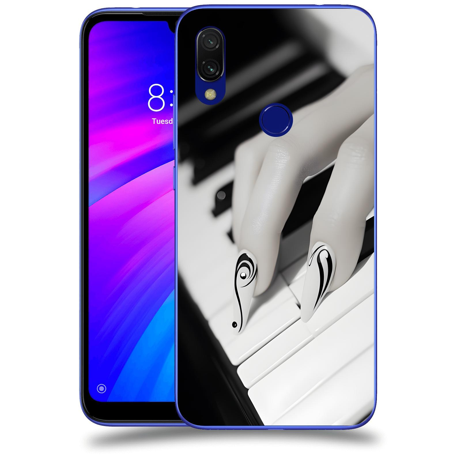 ACOVER Kryt na mobil Xiaomi Redmi 7 - Piano