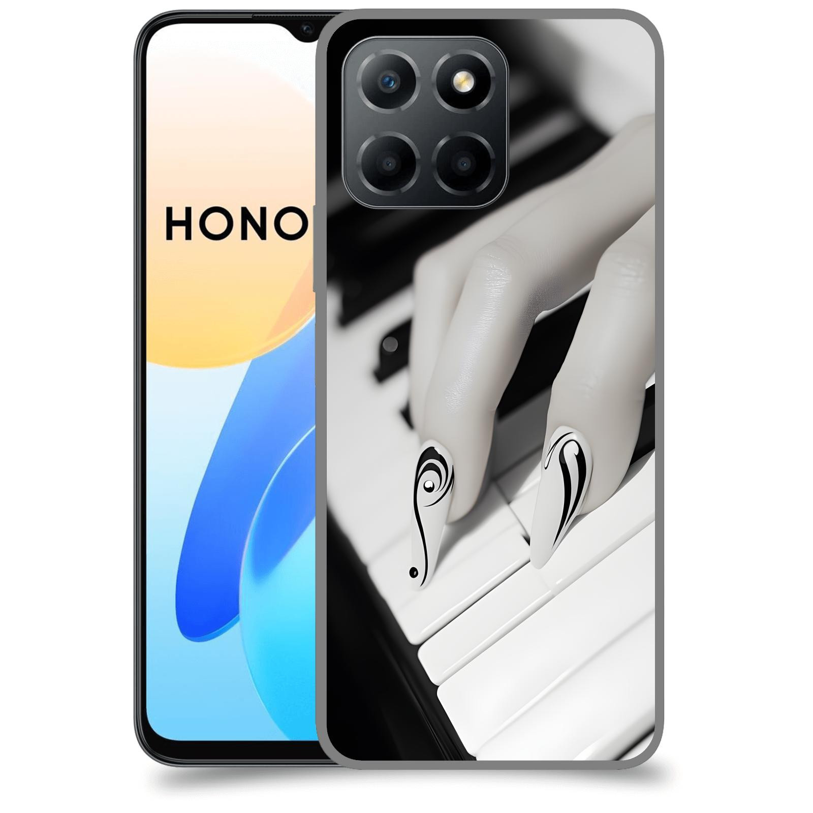 ACOVER Kryt na mobil Honor X8 4G - Piano