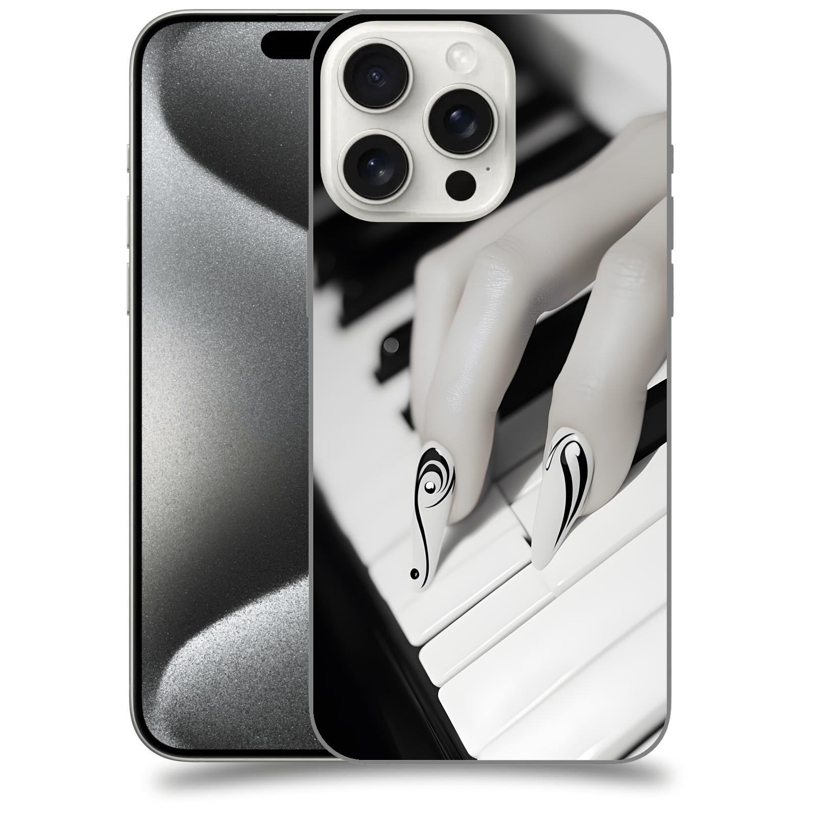 ACOVER Kryt na mobil Apple iPhone 15 pro max - Piano