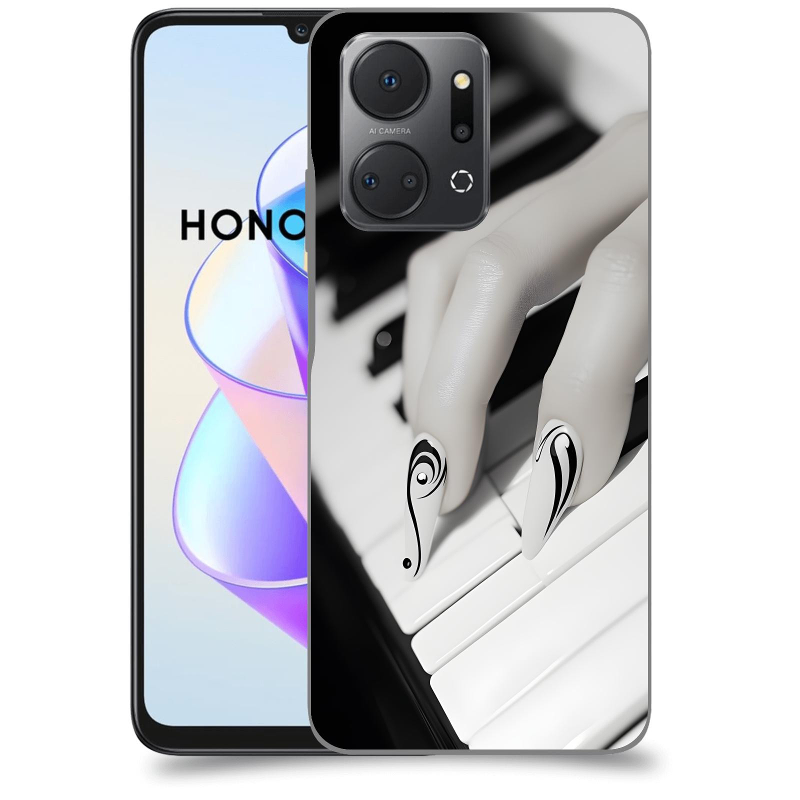 ACOVER Kryt na mobil HONOR X7a - Piano