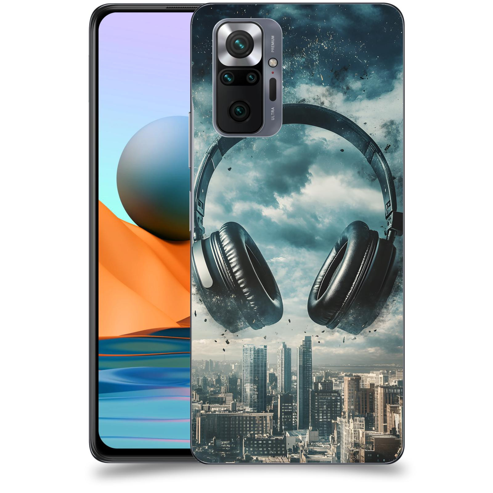 ACOVER Kryt na mobil Xiaomi Redmi Note 10 Pro - Sluchátka