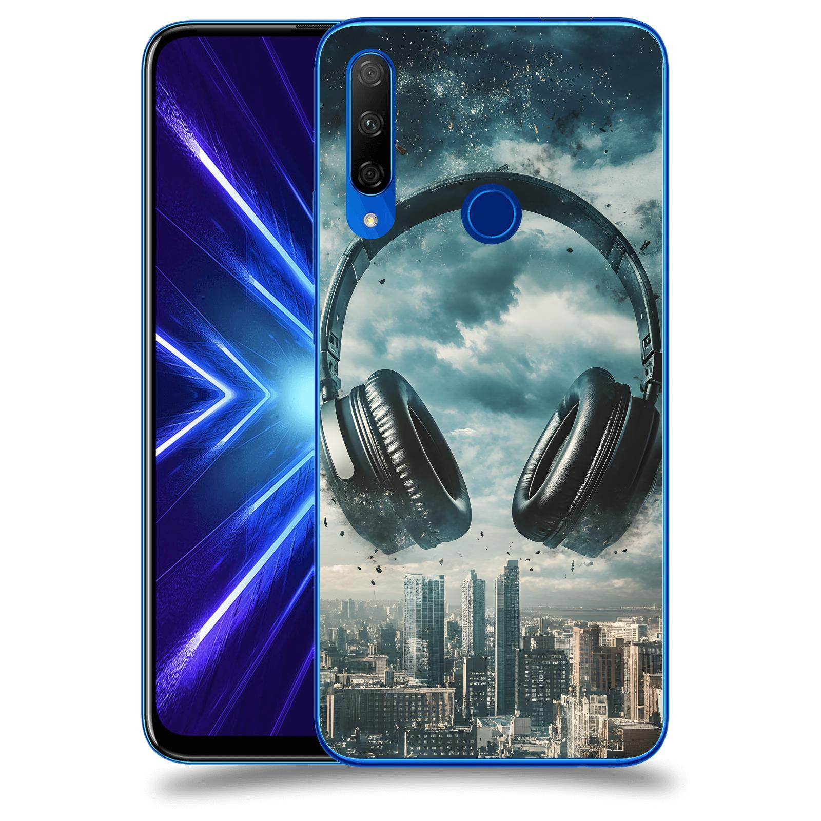 ACOVER Kryt na mobil Honor 9X - Sluchátka
