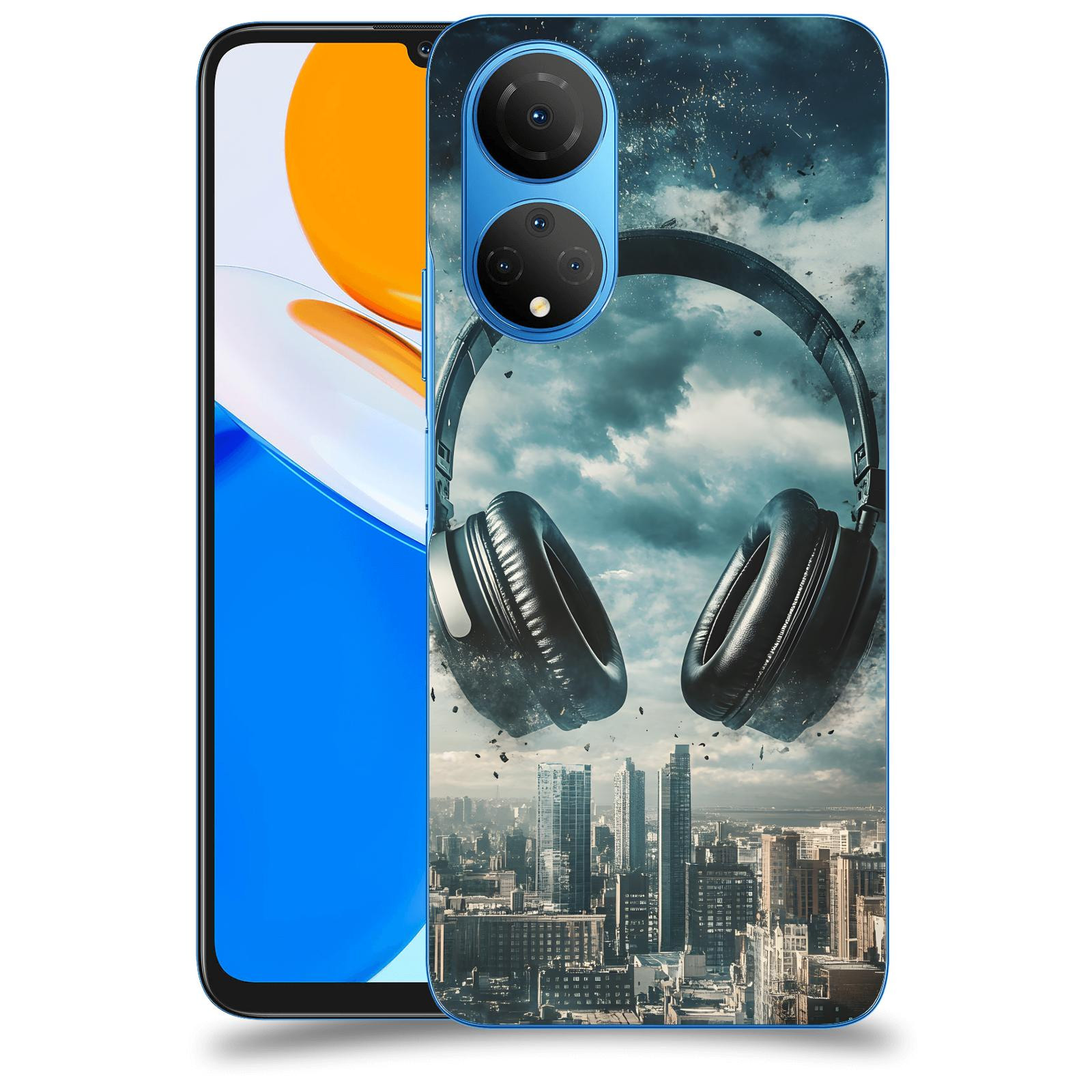 ACOVER Kryt na mobil Honor X7 - Sluchátka