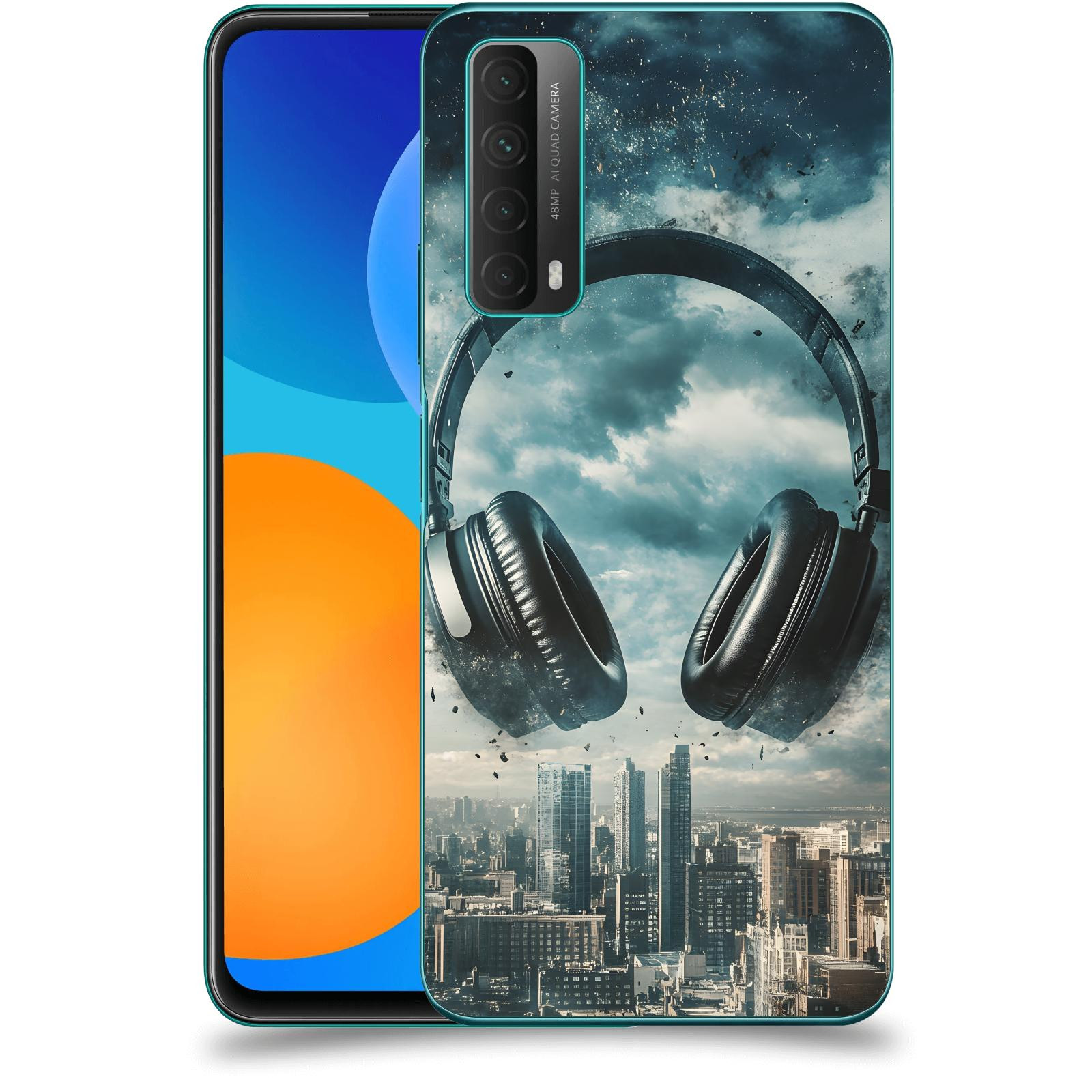 ACOVER Kryt na mobil Huawei P Smart 2021 - Sluchátka