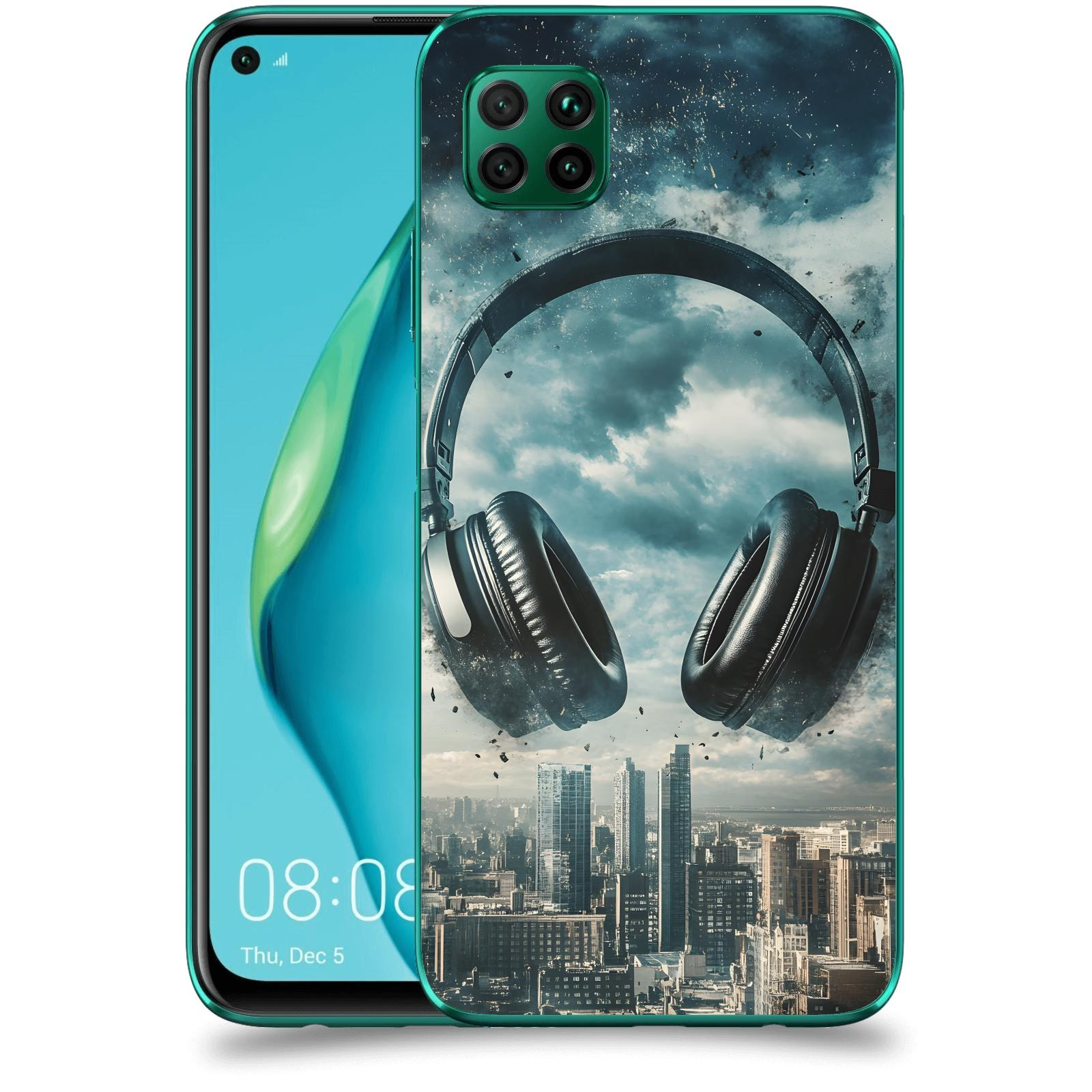 ACOVER Kryt na mobil Huawei P40 Lite - Sluchátka