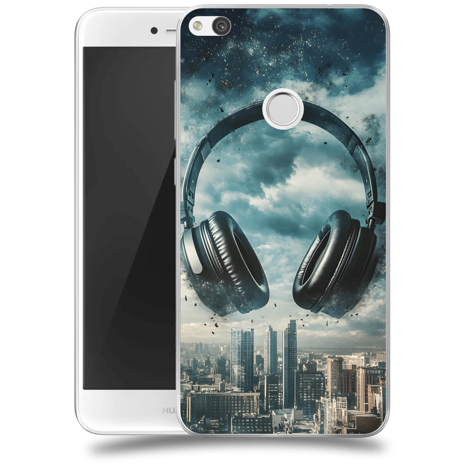 ACOVER Kryt na mobil Huawei P9 Lite 2017 - Sluchátka