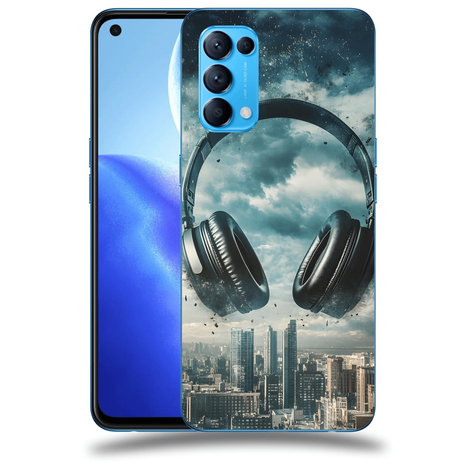 ACOVER Kryt na mobil OPPO Reno 5 5G - Sluchátka
