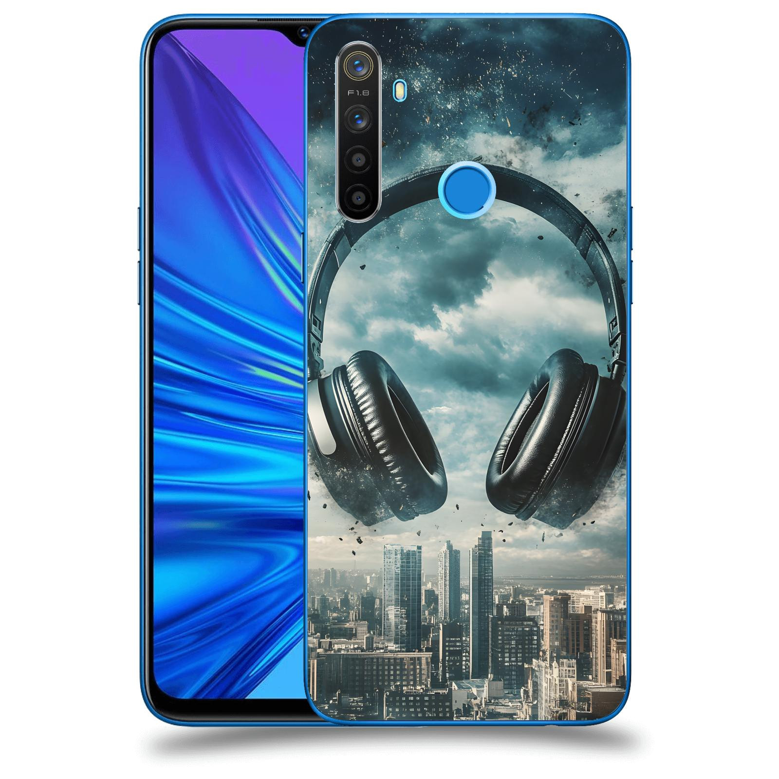 ACOVER Kryt na mobil Realme 5 - Sluchátka