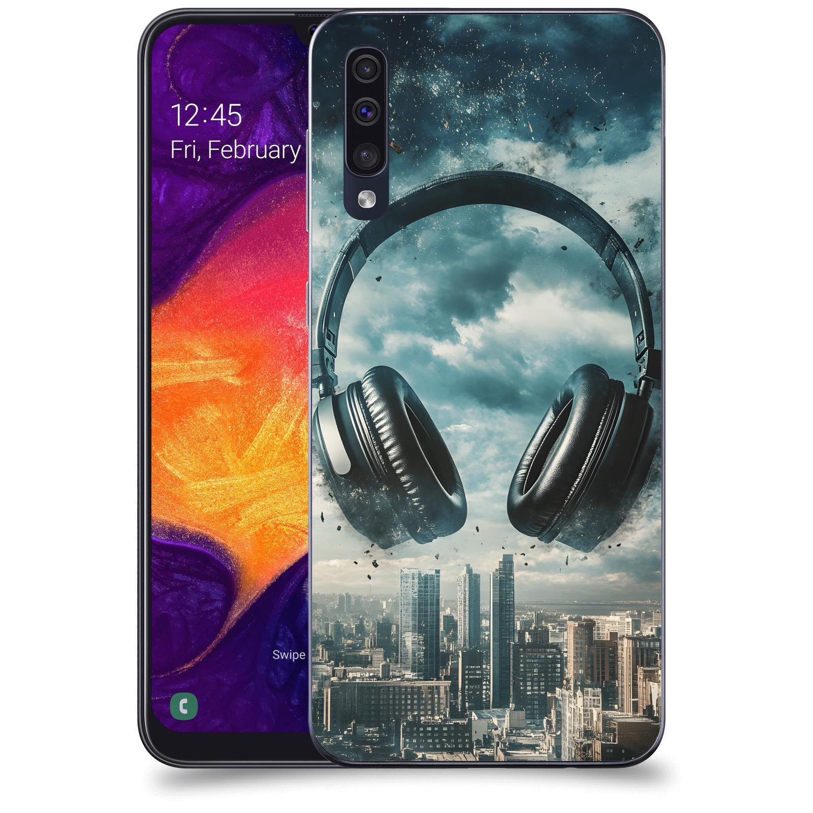ACOVER Kryt na mobil Samsung Galaxy A50 A505F - Sluchátka
