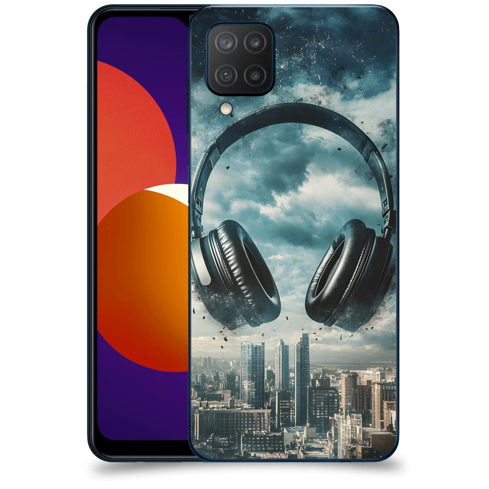 ACOVER Kryt na mobil Samsung Galaxy M12 M127F - Sluchátka