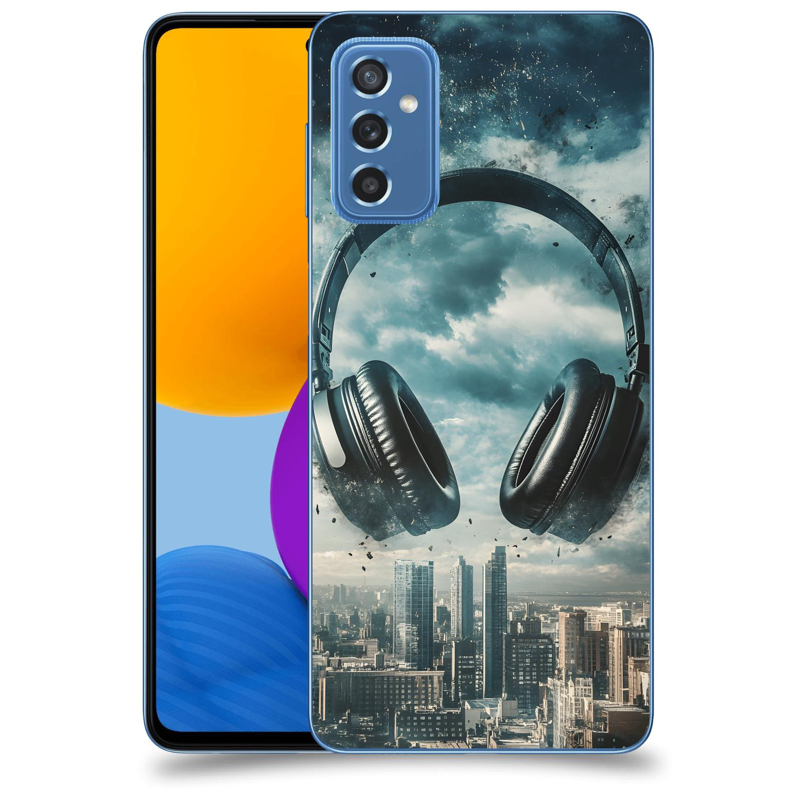 ACOVER Kryt na mobil Samsung Galaxy M52 5G - Sluchátka