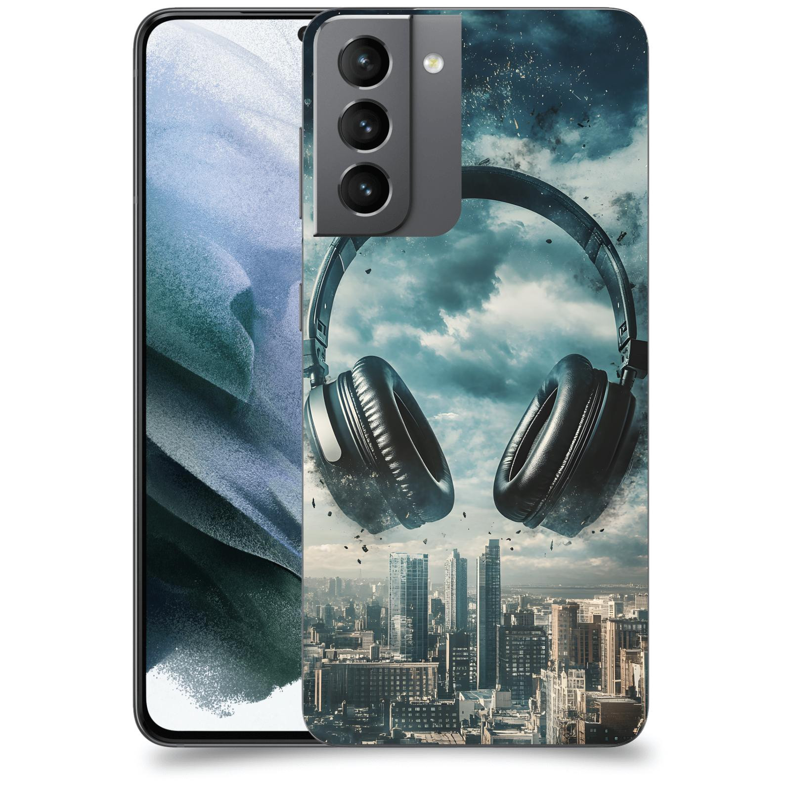ACOVER Kryt na mobil Samsung Galaxy S21 G991B - Sluchátka