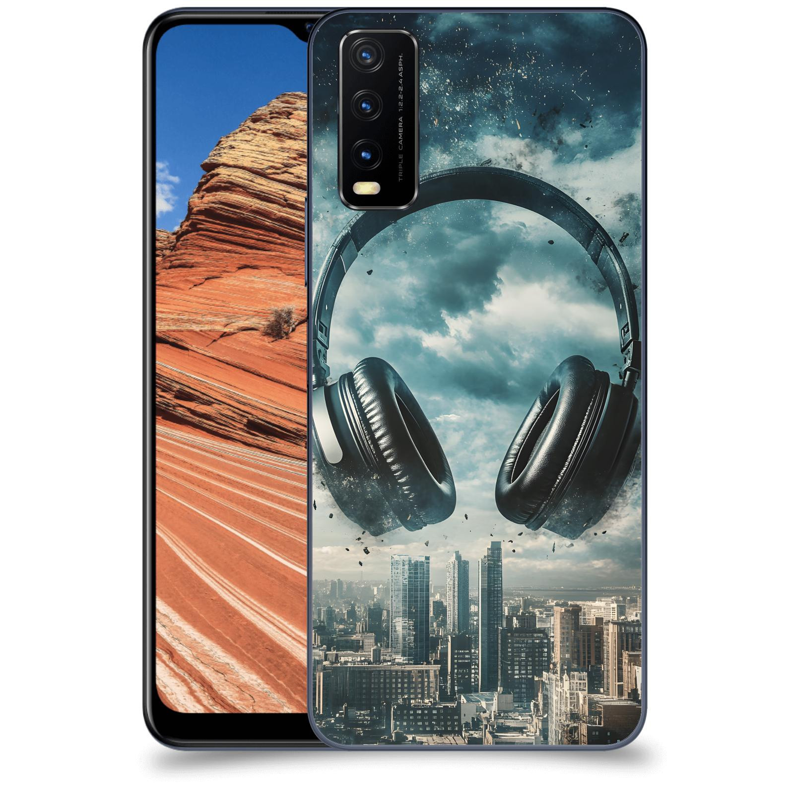 ACOVER Kryt na mobil Vivo Y20s - Sluchátka