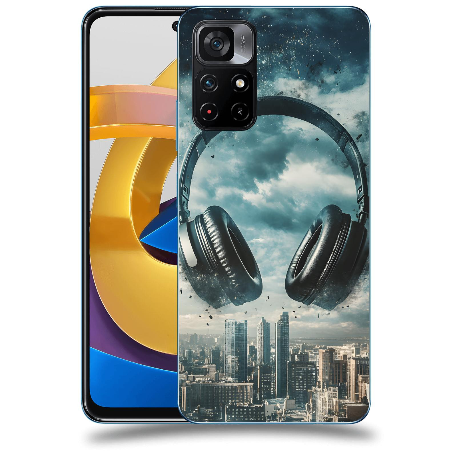 ACOVER Kryt na mobil Xiaomi Poco M4 Pro - Sluchátka