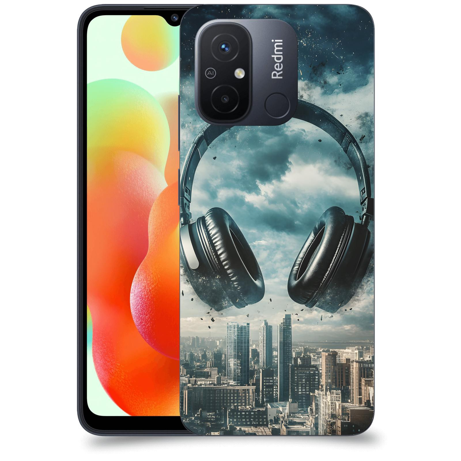ACOVER Kryt na mobil Xiaomi Redmi 12C - Sluchátka