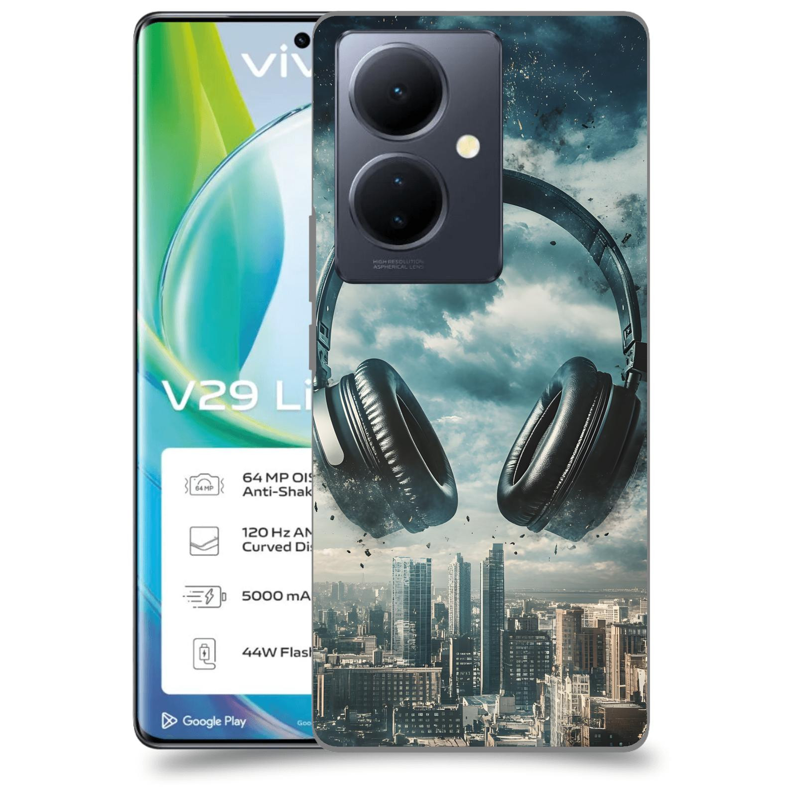 ACOVER Kryt na mobil VIVO V29 Lite 5G - Sluchátka