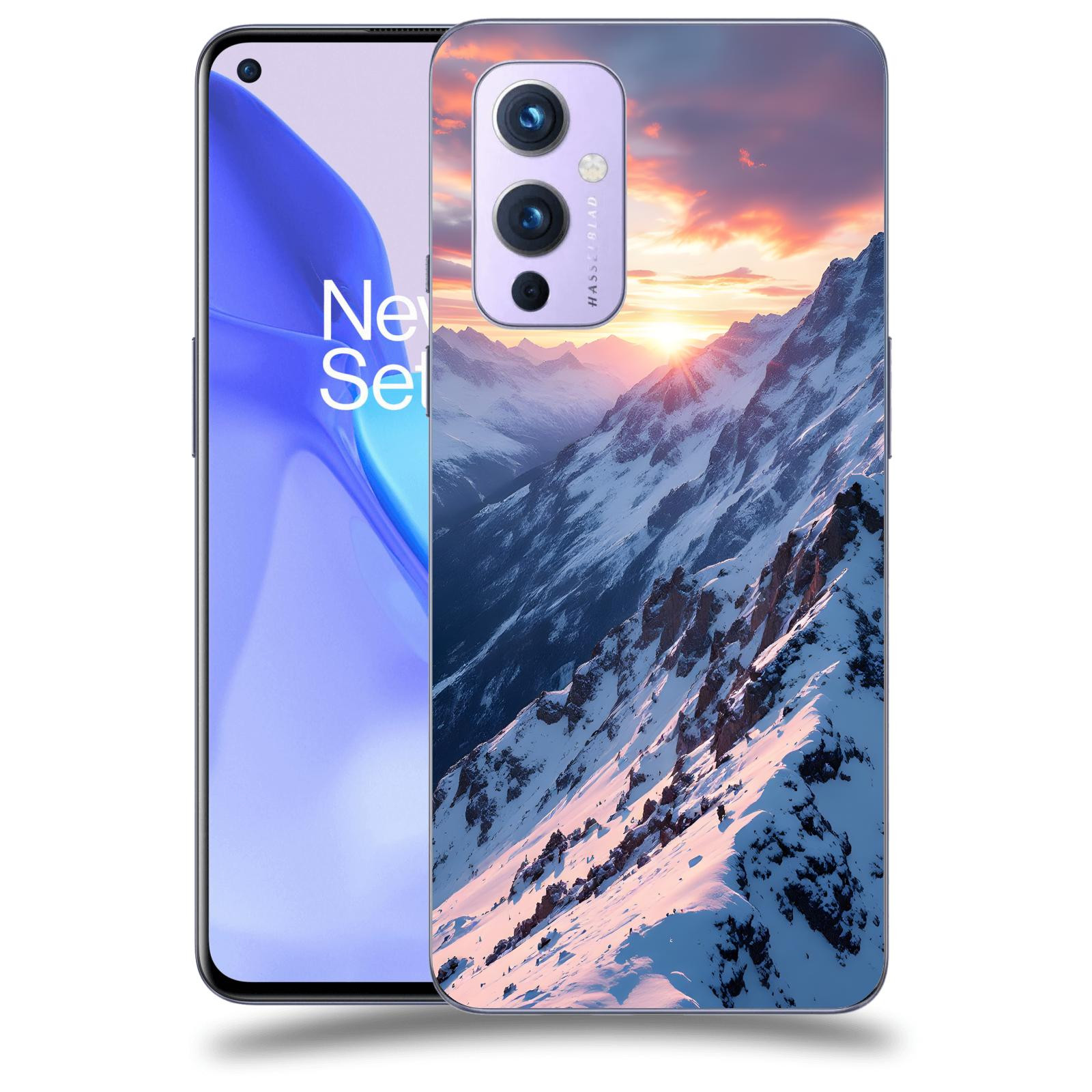 ACOVER Kryt na mobil OnePlus 9 - Hory