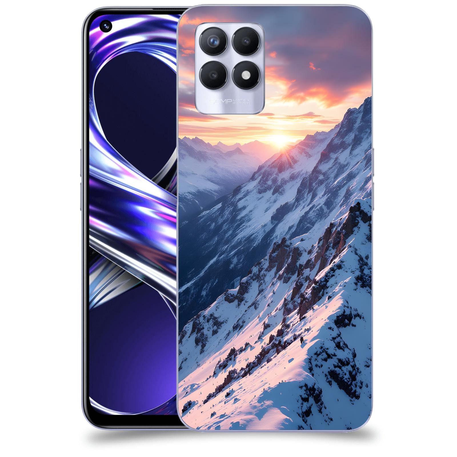 ACOVER Kryt na mobil Realme 8i - Hory