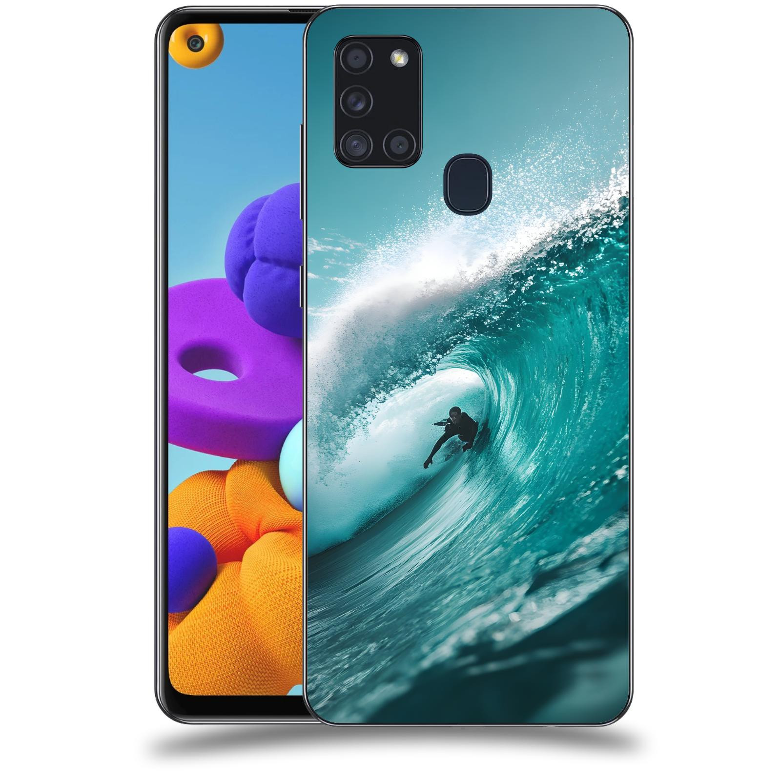 ACOVER Kryt na mobil Samsung Galaxy A21s - Vlna