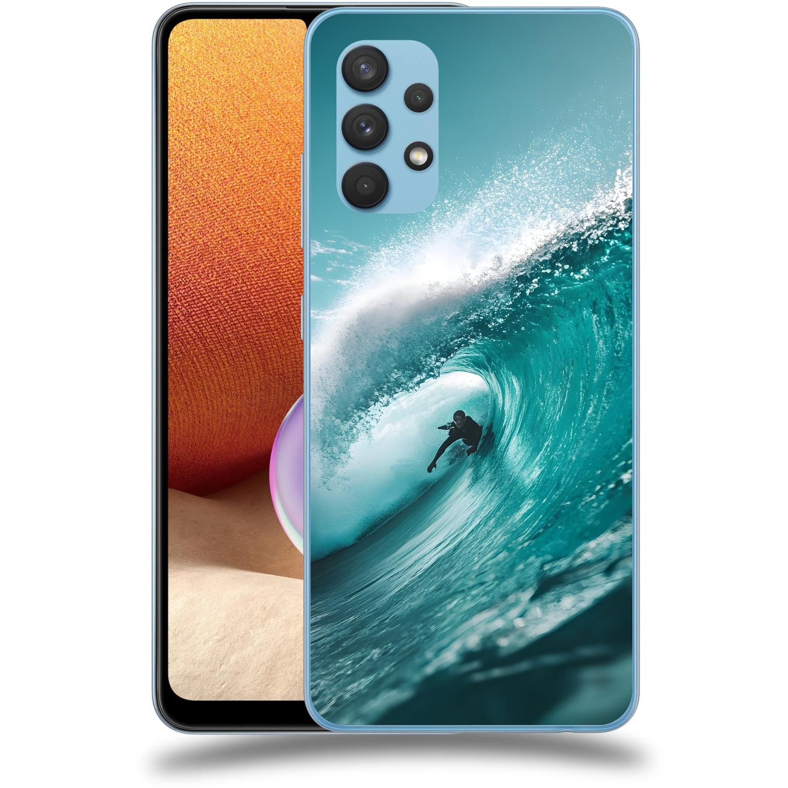 ACOVER Kryt na mobil Samsung Galaxy A32 4G SM-A325F - Vlna