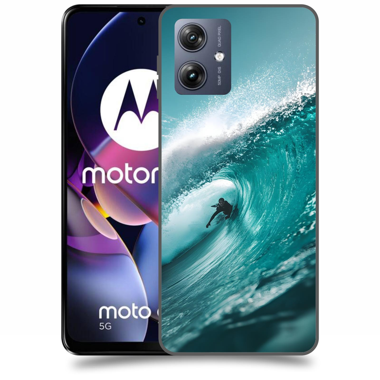 ACOVER Kryt na mobil Motorola Moto G54 5G - Vlna