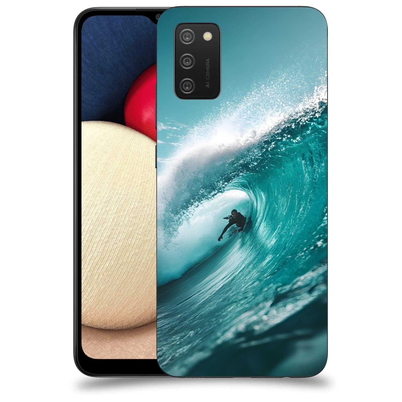 ACOVER Kryt na mobil Samsung Galaxy A02s A025G - Vlna