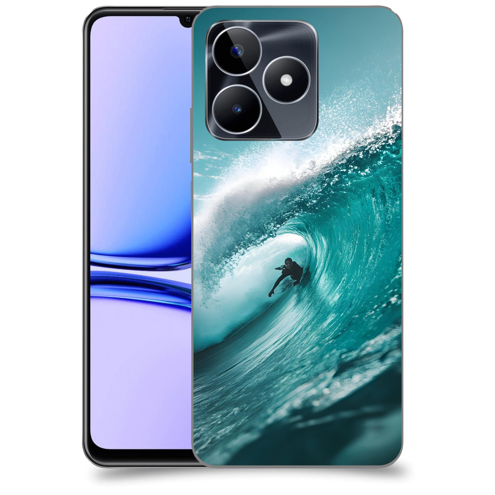 ACOVER Kryt na mobil Realme C53 - Vlna
