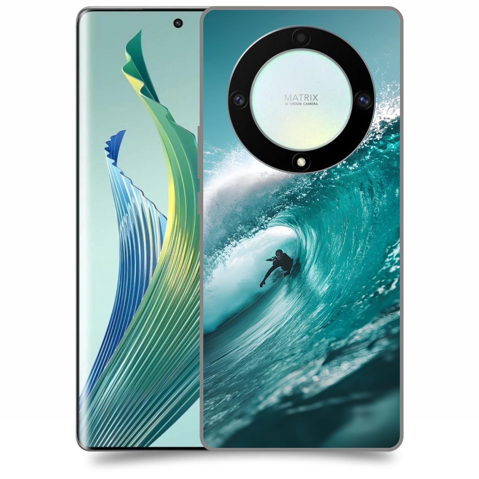 ACOVER Kryt na mobil Honor Magic 5 Lite 5G - Vlna