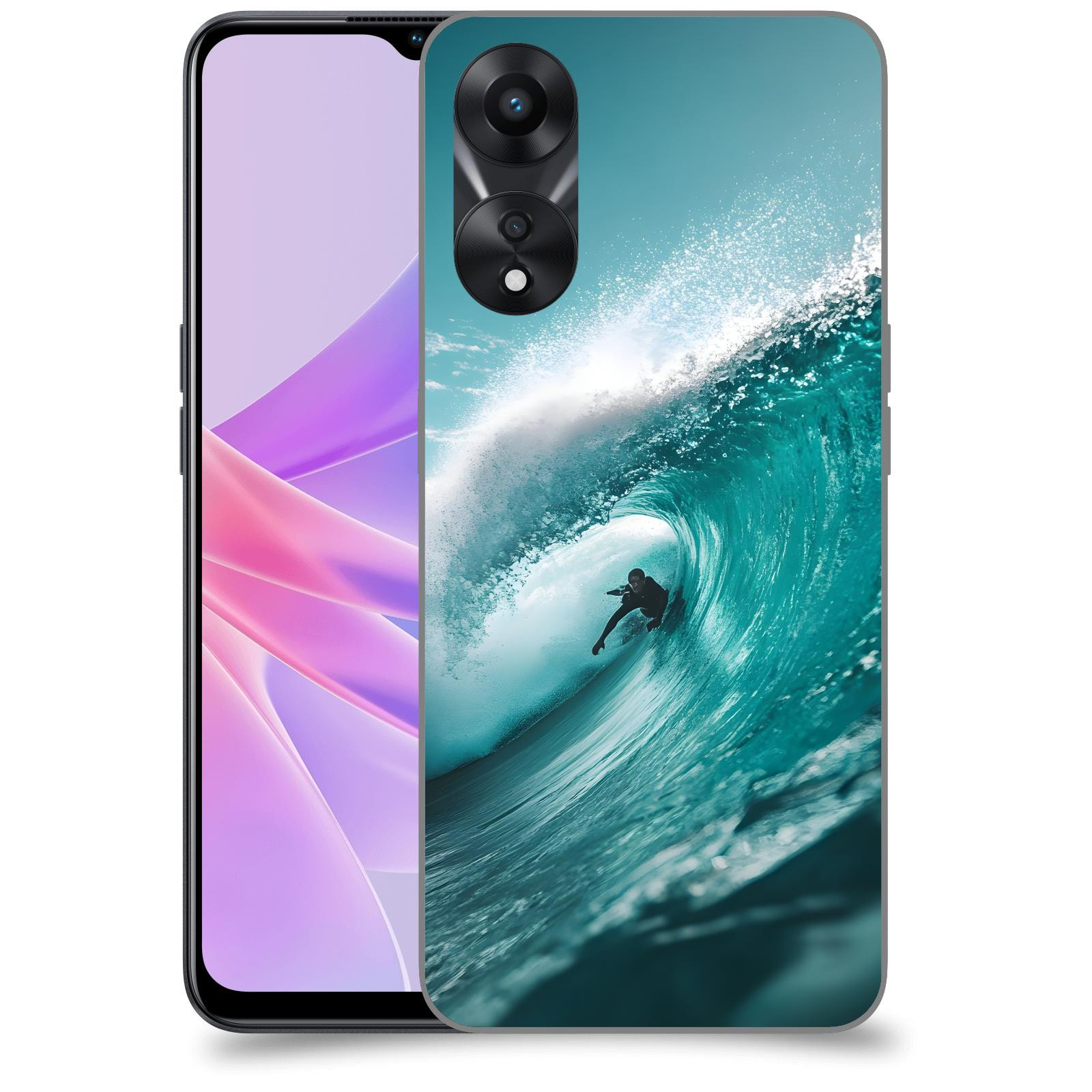 ACOVER Kryt na mobil OPPO A78 5G - Vlna