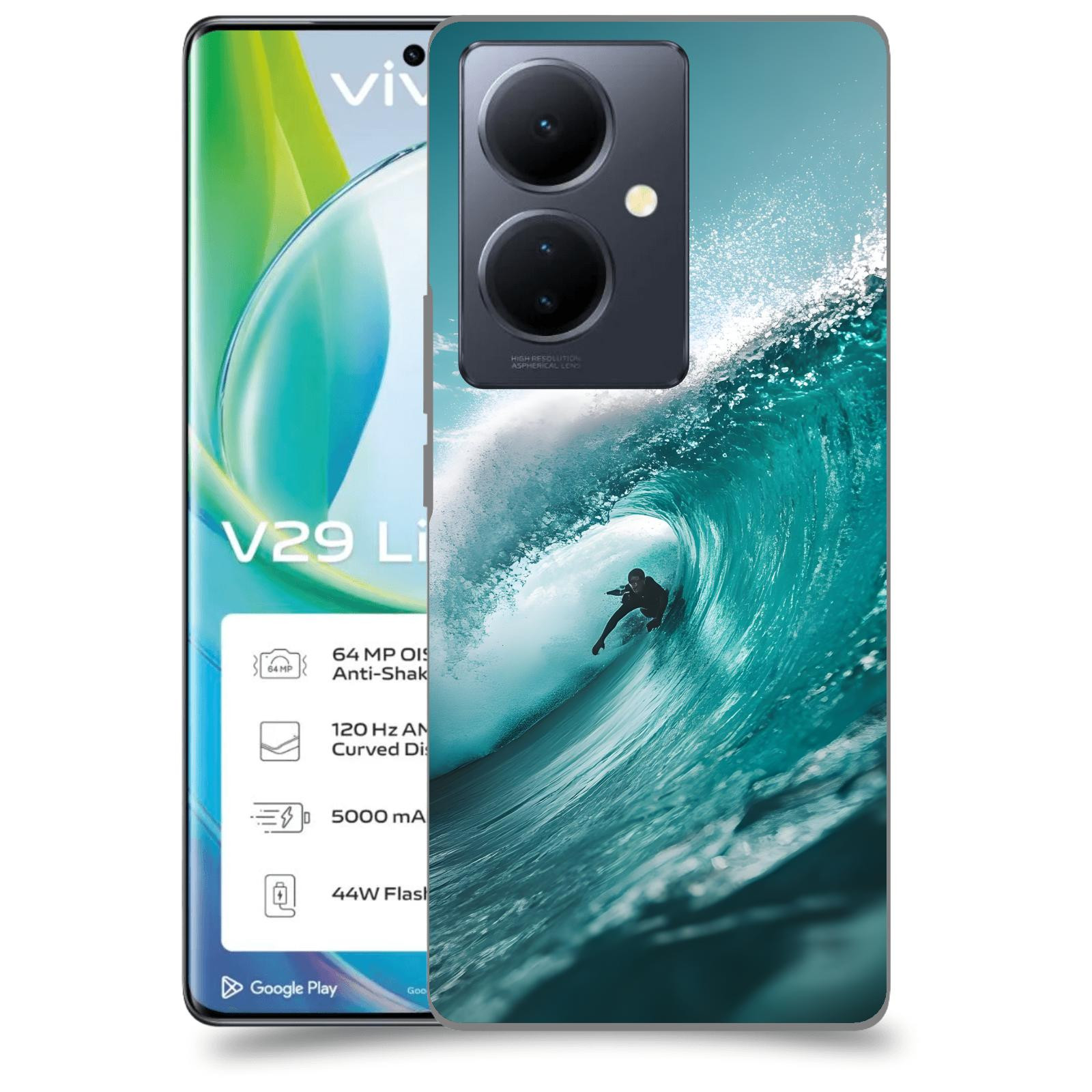 ACOVER Kryt na mobil VIVO V29 Lite 5G - Vlna