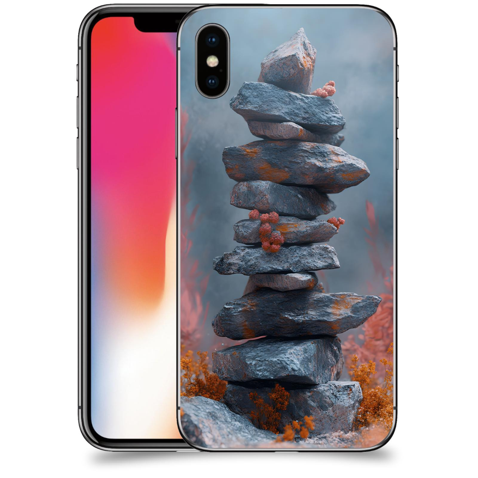 ACOVER Kryt na mobil Apple iPhone X/XS - Mohyla