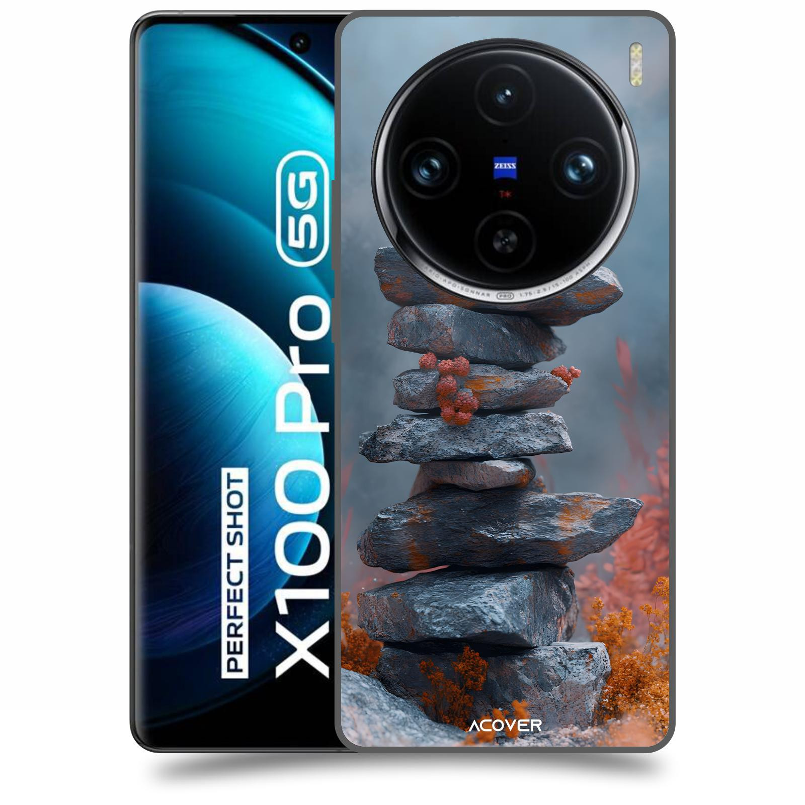 ACOVER Kryt na mobil Vivo X100 Pro - Mohyla