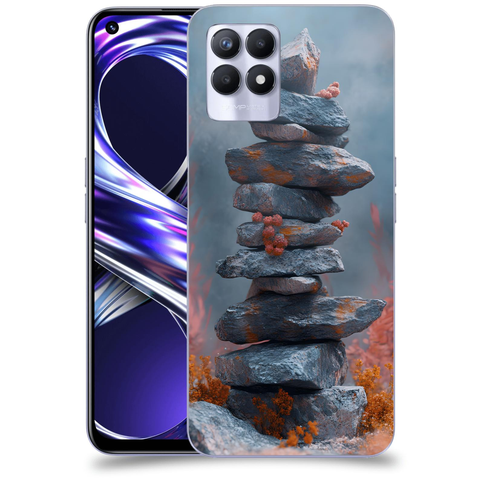 ACOVER Kryt na mobil Realme 8i - Mohyla