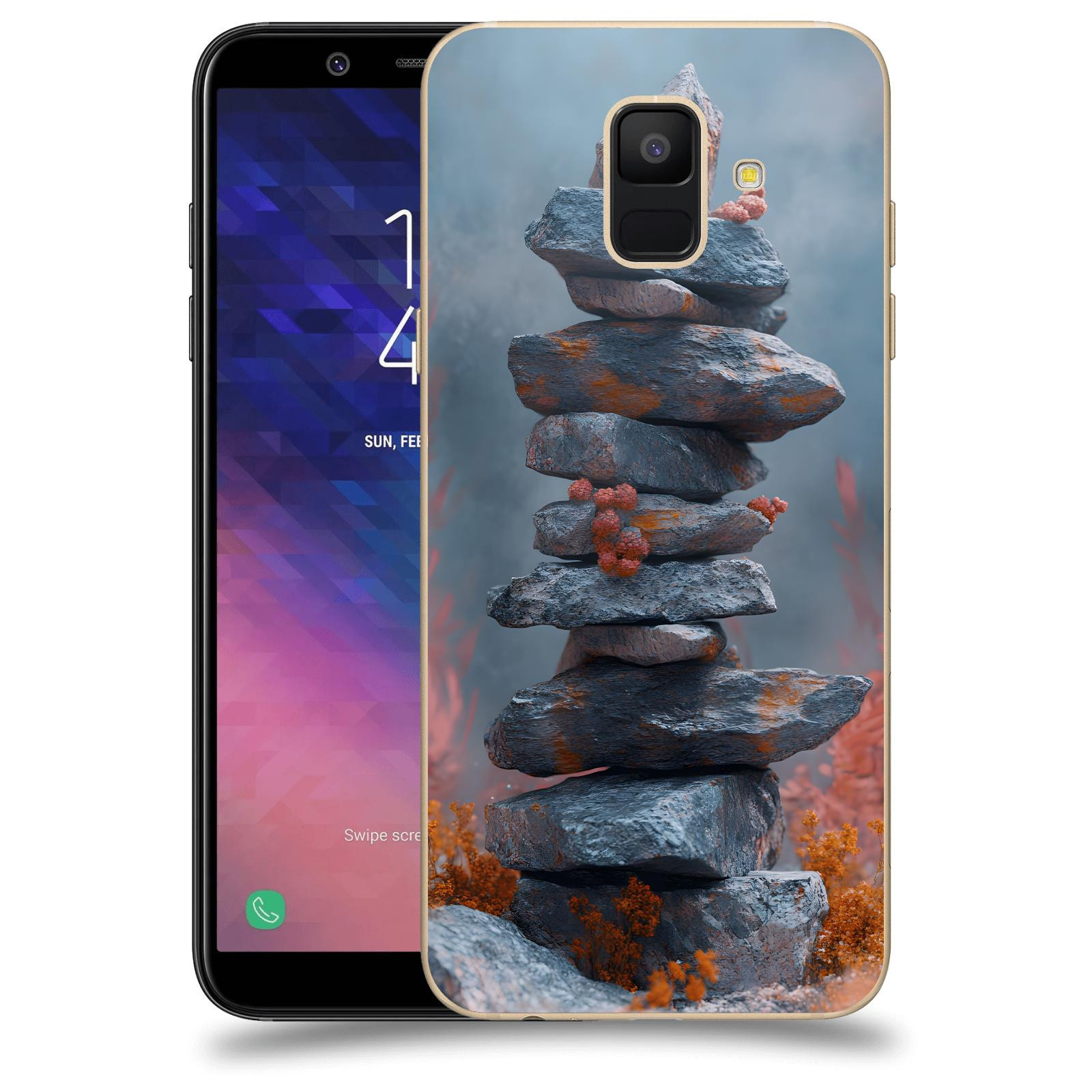 ACOVER Kryt na mobil Samsung Galaxy A6 A600F - Mohyla