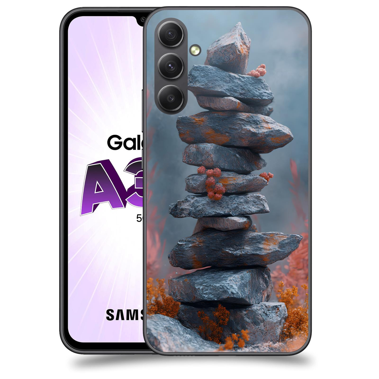 ACOVER Kryt na mobil Samsung Galaxy A34 - Mohyla