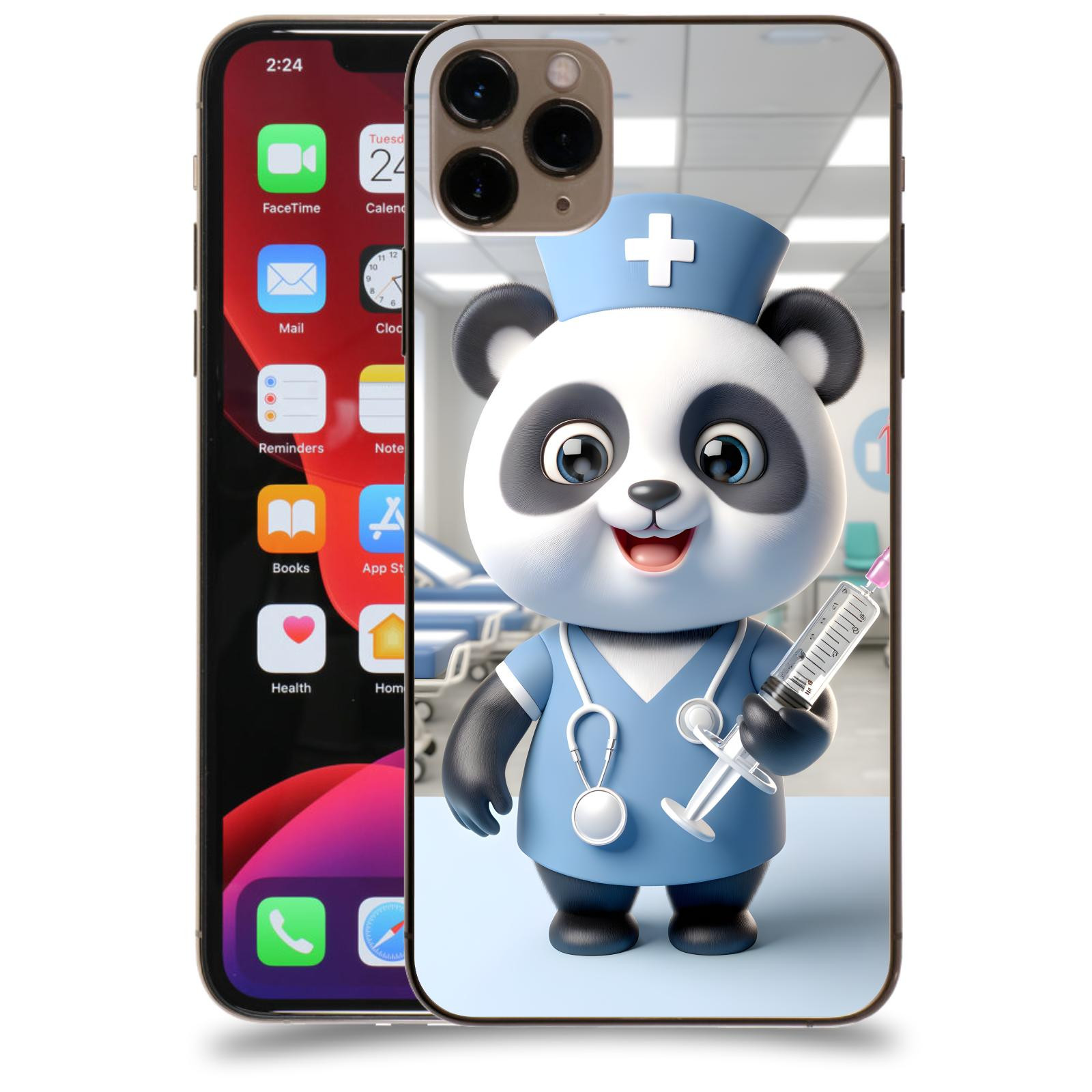 ACOVER Kryt na mobil Apple iPhone 11 Pro Max - Panda doktor 2