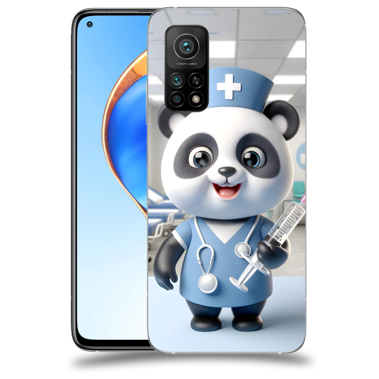 ACOVER Kryt na mobil Xiaomi Mi 10T Pro - Panda doktor 2