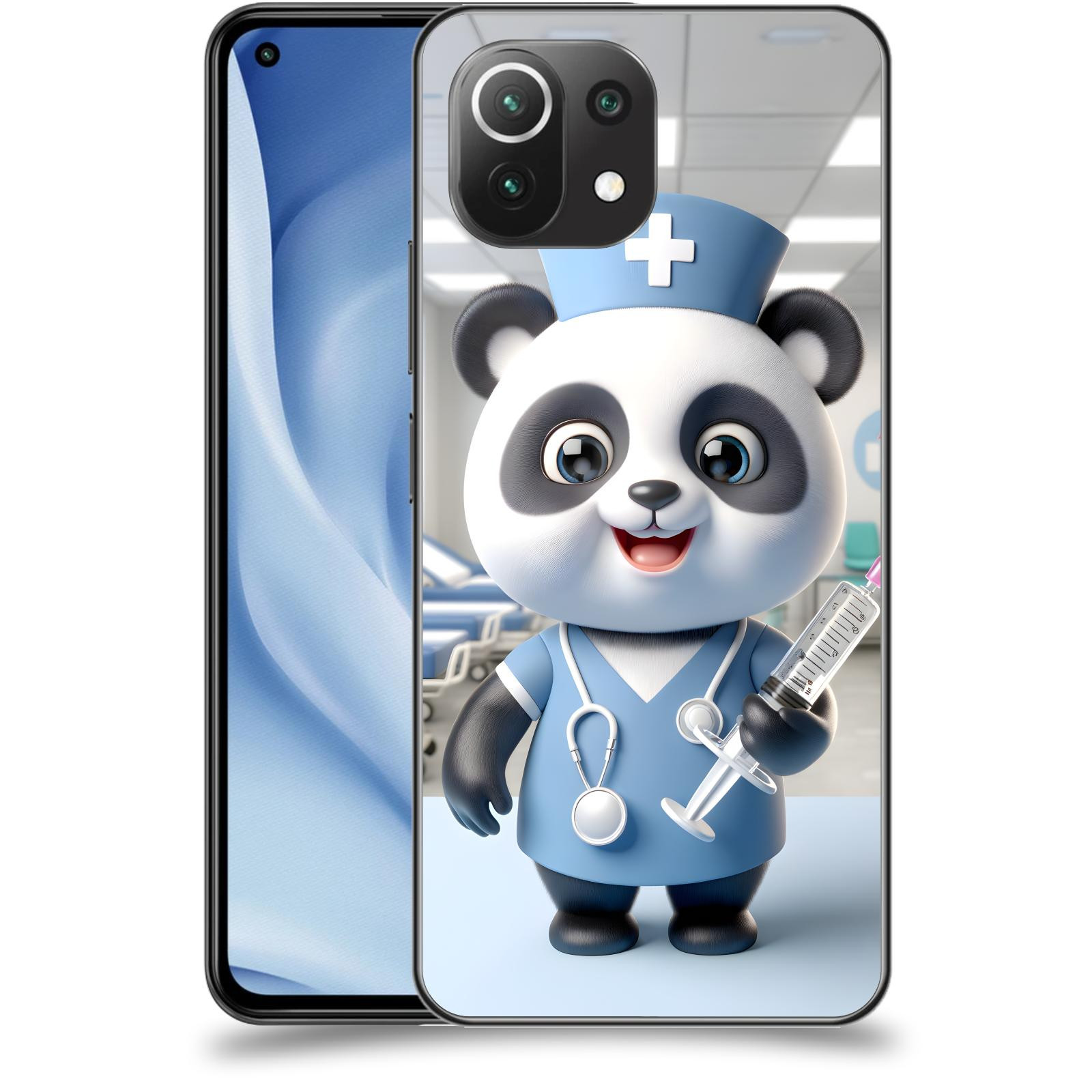 ACOVER Kryt na mobil Xiaomi Mi 11 Lite - Panda doktor 2