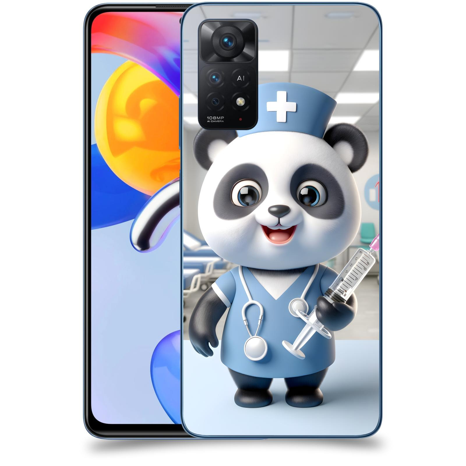ACOVER Kryt na mobil Xiaomi Redmi Note 11 Pro 5G - Panda doktor 2