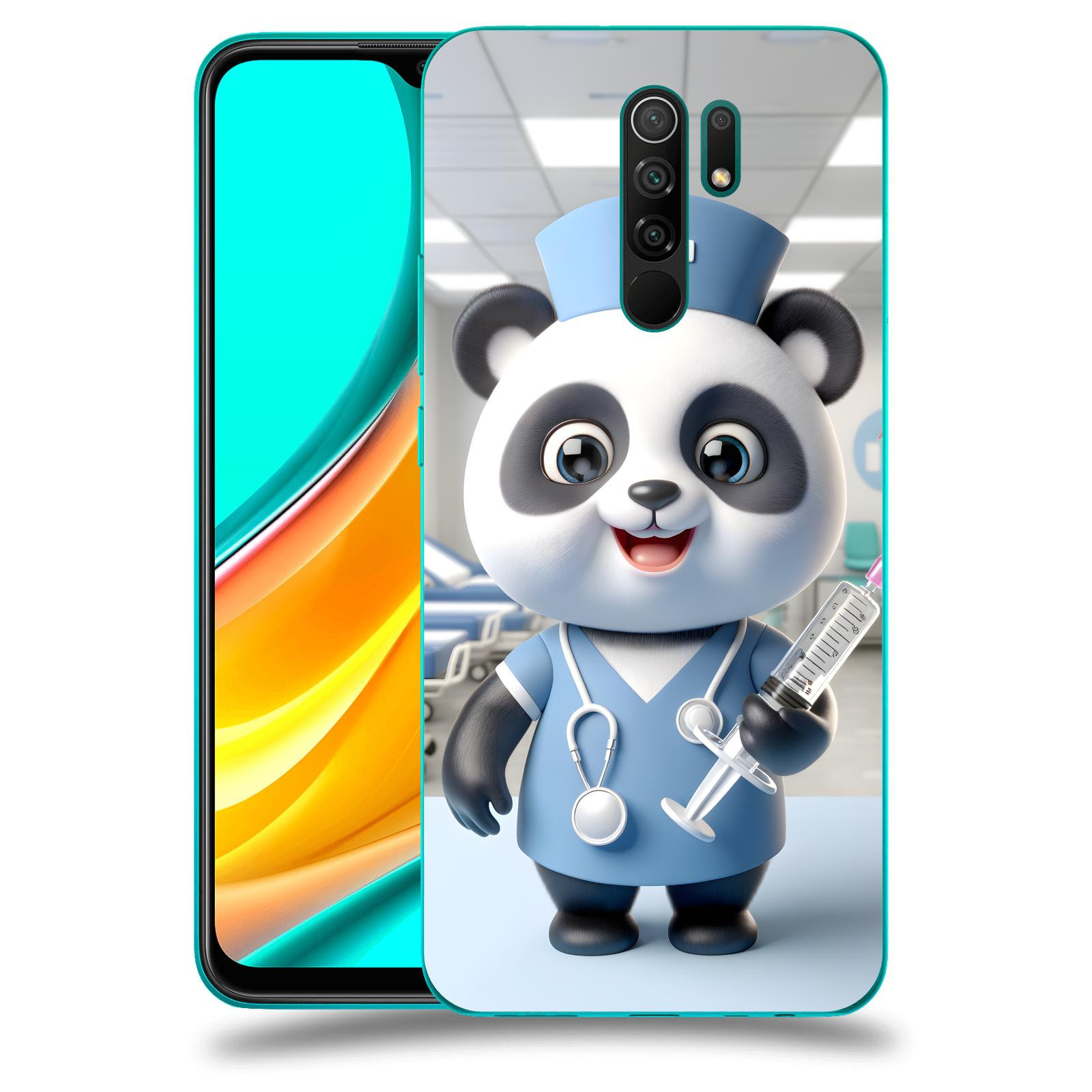 ACOVER Kryt na mobil Xiaomi Mi 9 - Panda doktor 2